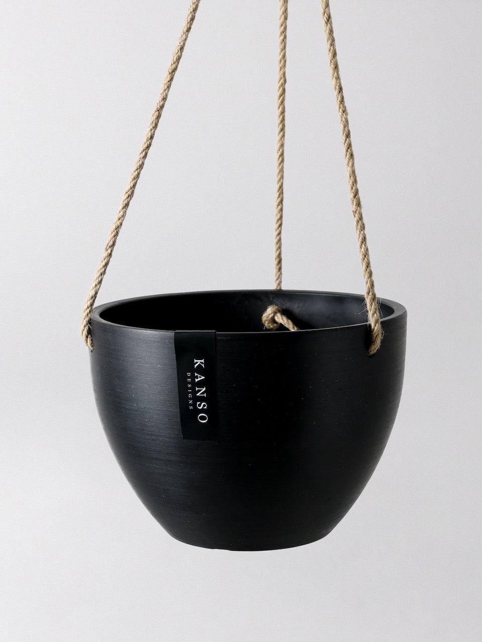 kanso hanging planter Recycled Hanging Plant Pot, 7" | Vancouver Plant Store