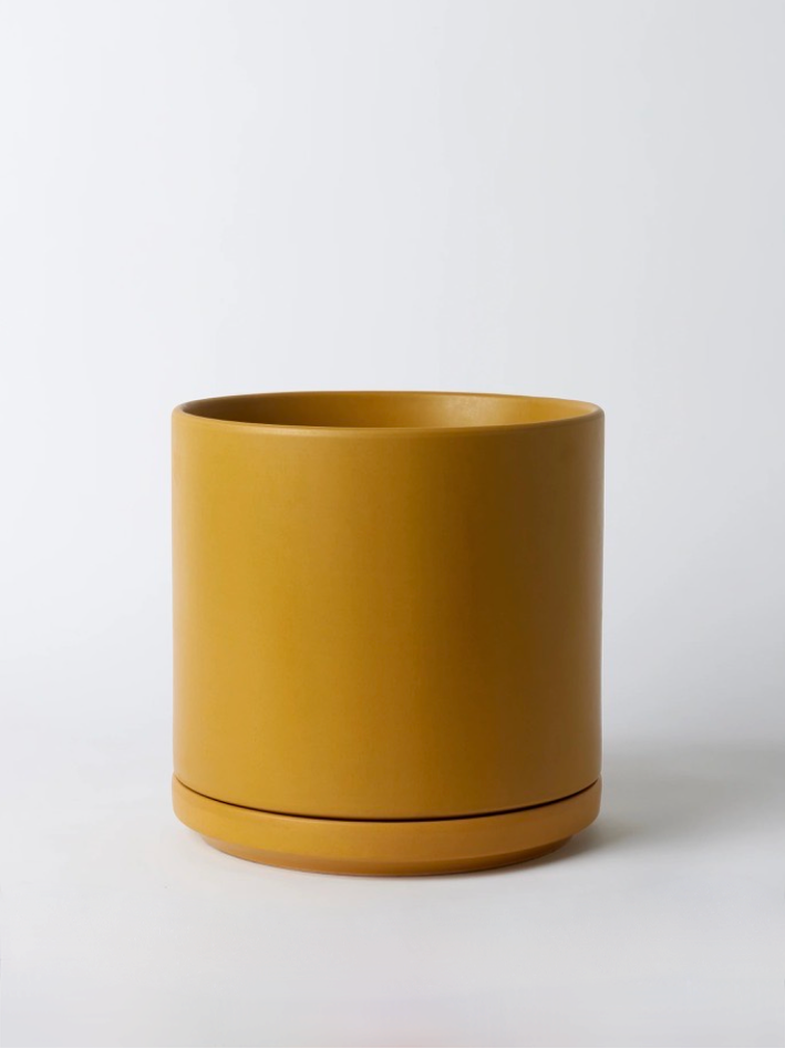Tobago Ceramic Pot, XL 10" (Multiple Colours)