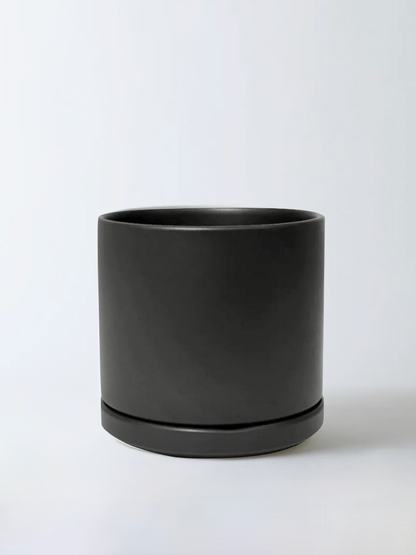 Tobago Ceramic Pot, XL 10" (Multiple Colours)