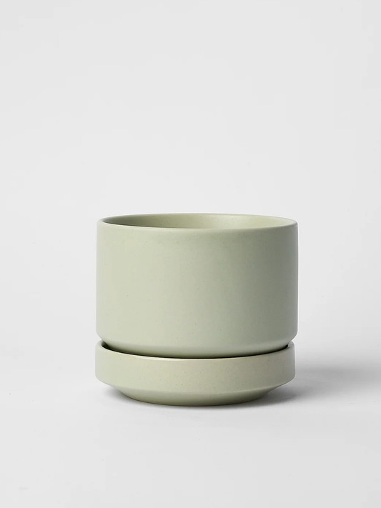 Round Two Ceramic Pot, Small 4" (Multiple Colours)
