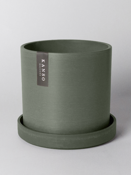 Kanso Recycled Pot, Medium 7" (Multiple Colours)