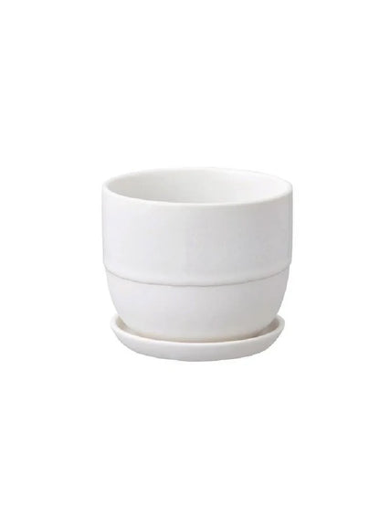 Kinto '193' Ceramic Pot, Small 4" (Multiple Colours)