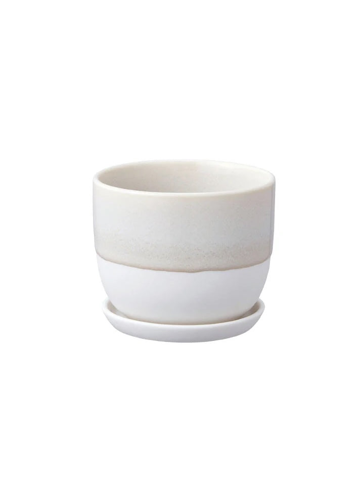 Kinto '193' Ceramic Pot, Small 4" (Multiple Colours)