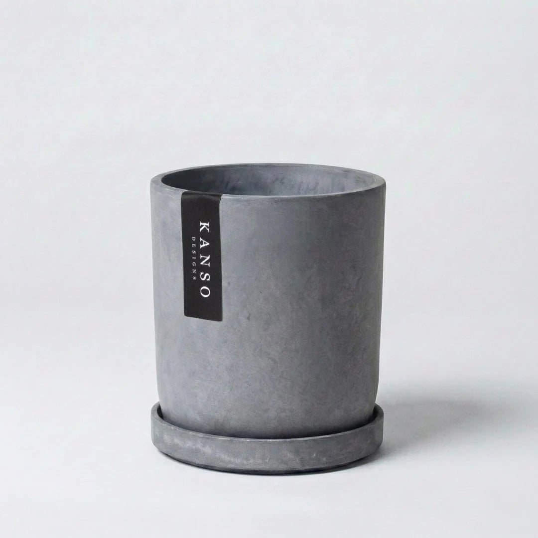 Kanso Recycled Pot, Small 4" (Multiple Colours)