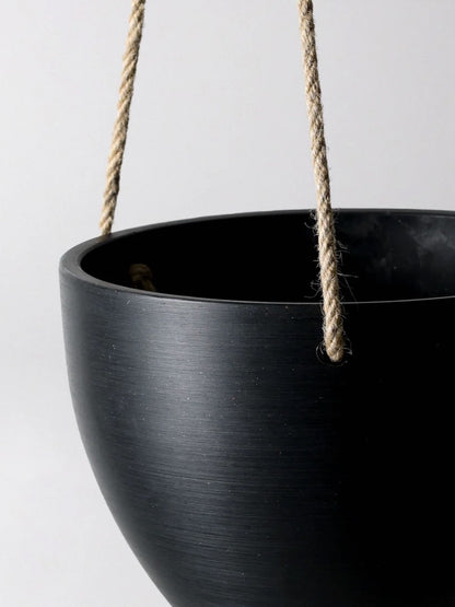 Kanso Recycled Hanging Pot, Medium 7" (Multiple Colours)