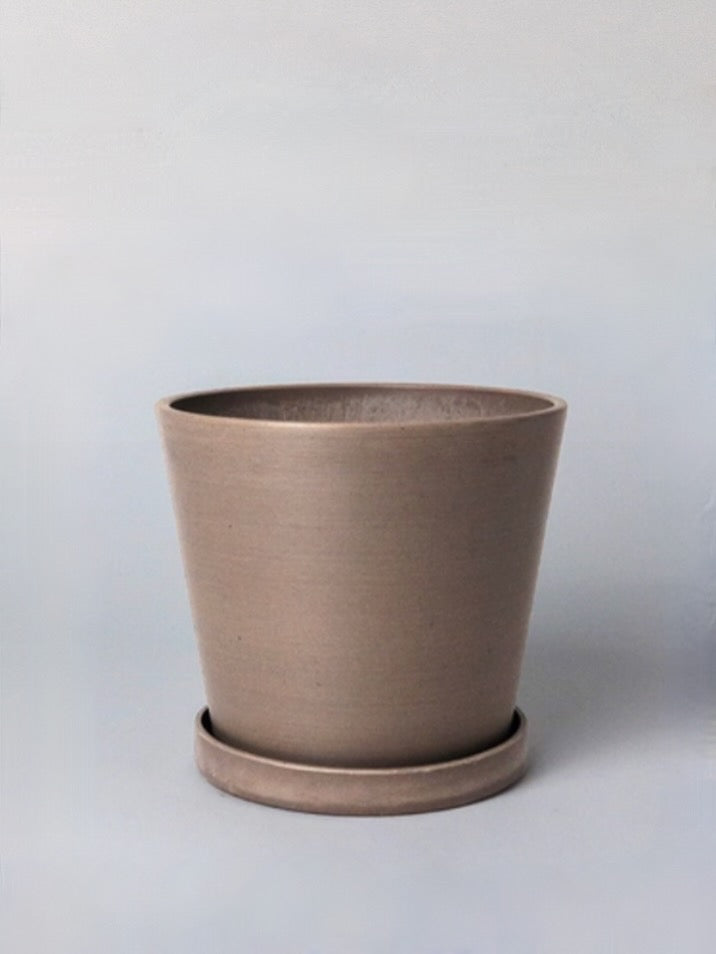 Kanso Recycled Tapered Pot, Medium 6.5" (Multiple Colours)