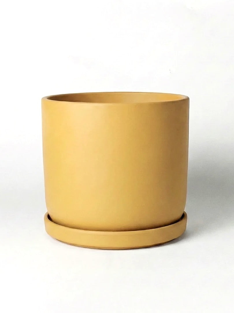 Kanso Recycled Pot, Large 9" (Multiple Colours)