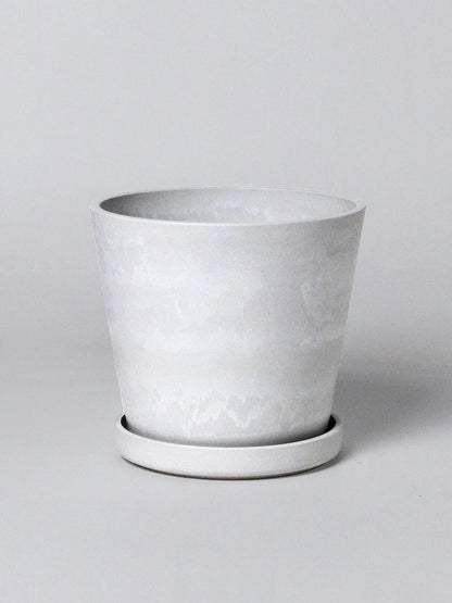 Kanso Recycled Tapered Pot, Medium 6.5" (Multiple Colours)