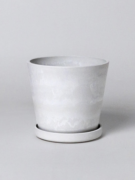 Kanso Recycled Tapered Pot, Medium 6.5" (Multiple Colours)