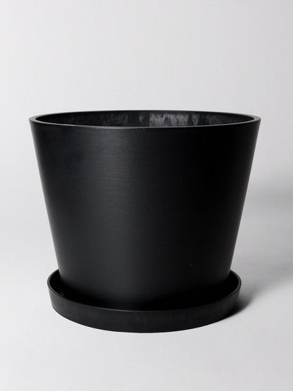 Kanso Recycled Tapered Pot, XL 11" (Multiple Colours)