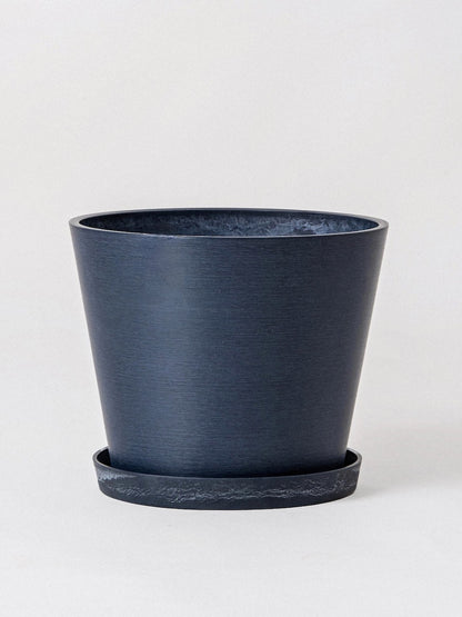 Kanso Recycled Tapered Pot, XL 11" (Multiple Colours)