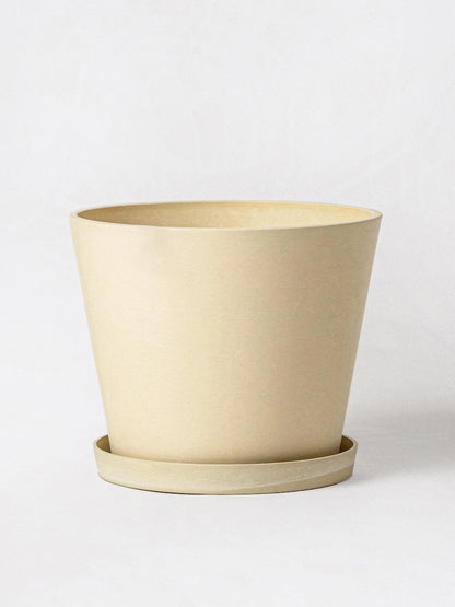 Kanso Recycled Tapered Pot, XL 11" (Multiple Colours)