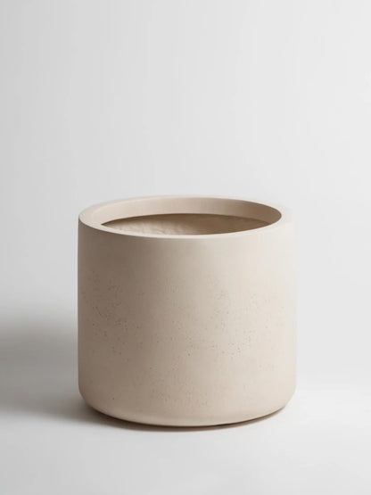 Kits Fibreglass Pot with Saucer, XL 10" (Multiple Colours)
