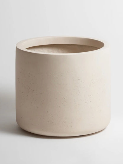 Kits Fibreglass Pot with Saucer, XXL 14" (Multiple Colours)