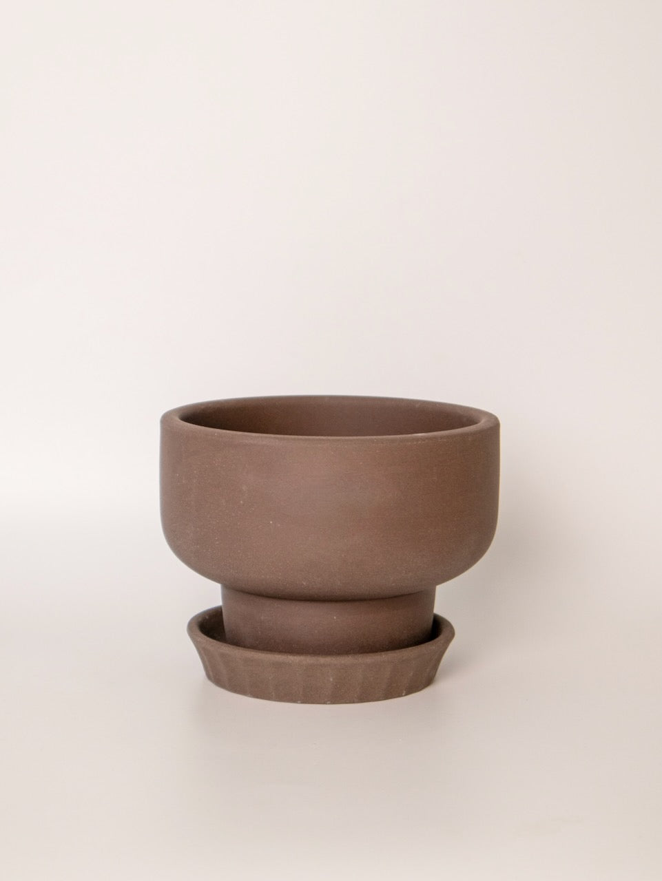 Mushroom Terracotta Pot, Small 5" (Multiple Colours)