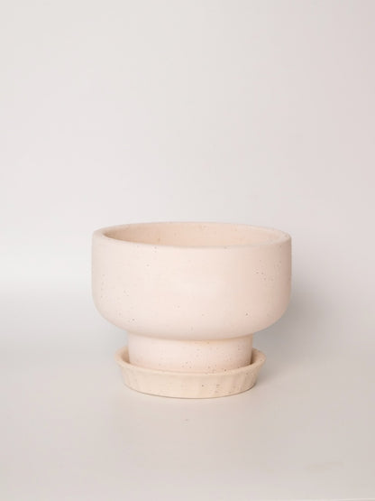 Mushroom Terracotta Pot, Small 5" (Multiple Colours)