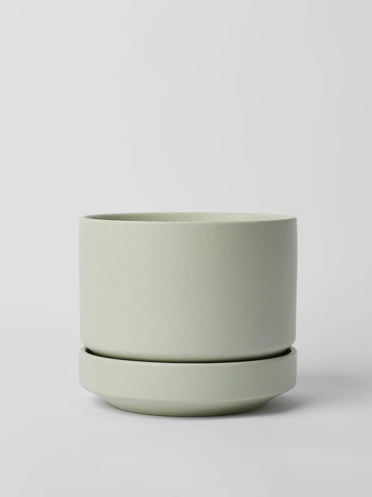 Round Two Ceramic Pot, Medium 7" (Multiple Colours)