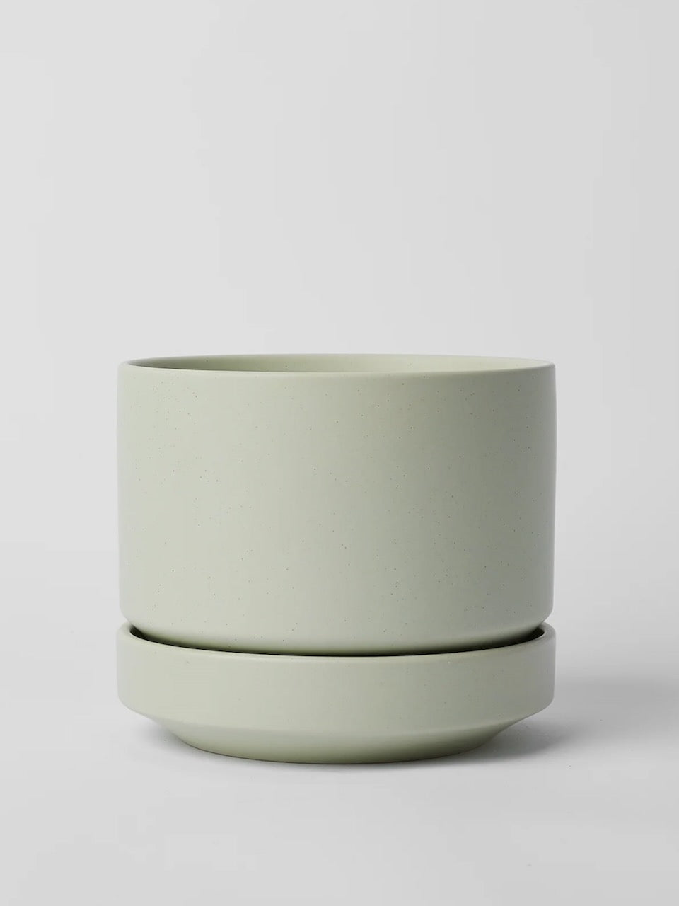 Round Two Ceramic Pot, Large 8" (Multiple Colours)