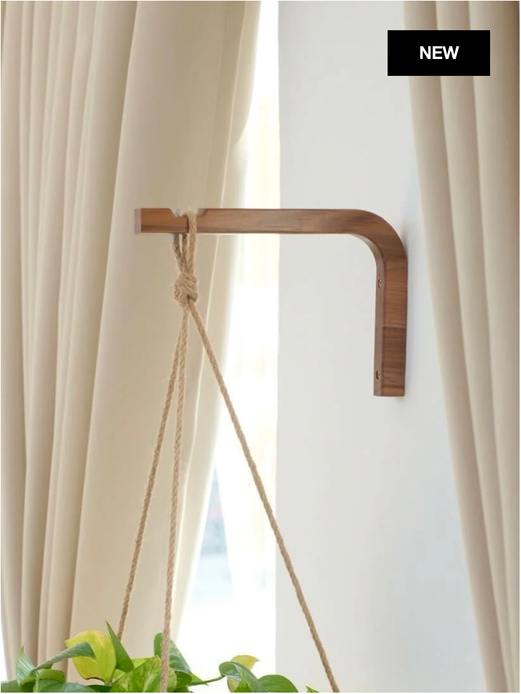 Kanso Wall Mount for Hanging Pots