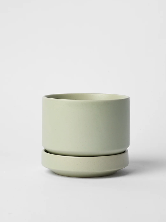 Round Two Ceramic Pot, Small (Multiple Colours)